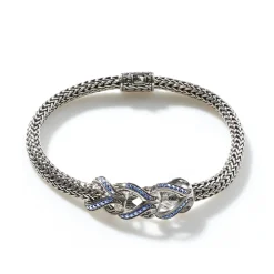 Men John Hardy Chains^Asli Bracelet, Sterling Silver, Pave