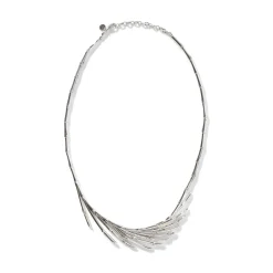 Women John Hardy Statement^Bamboo Fan Necklace, Sterling Silver