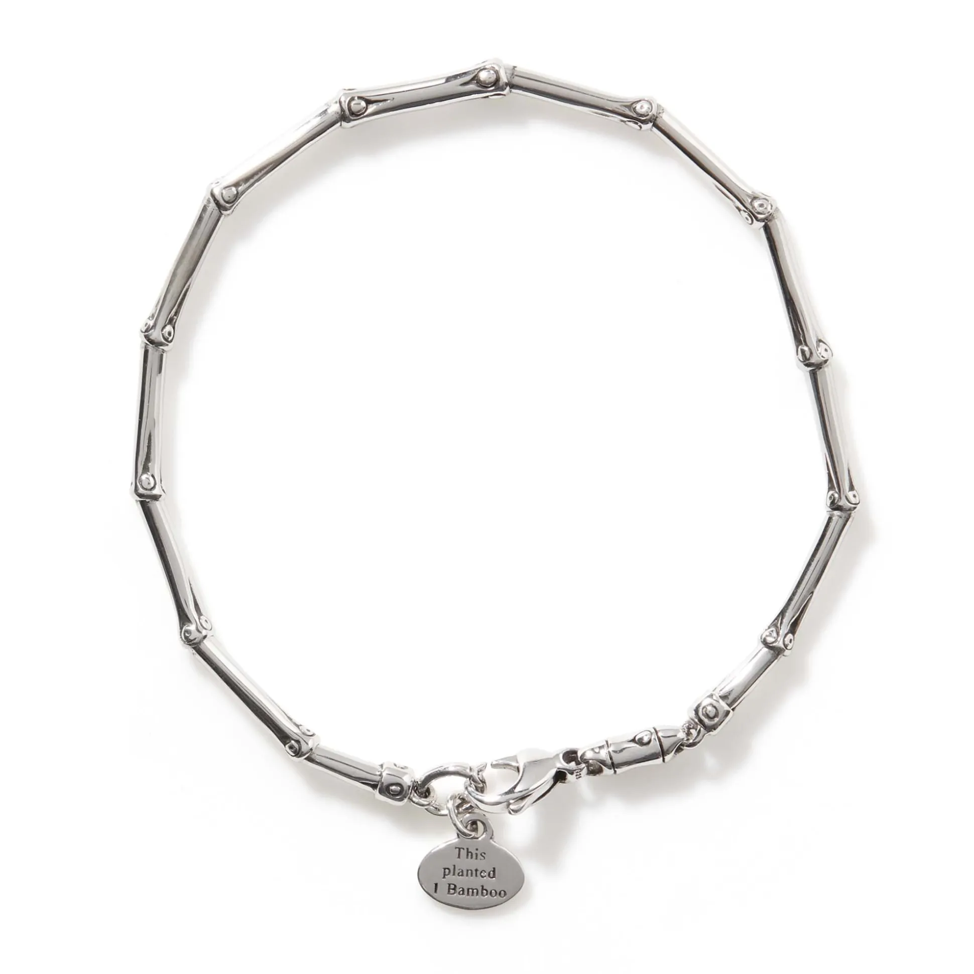 Men John Hardy Chains^Bamboo Link Bracelet, Sterling Silver