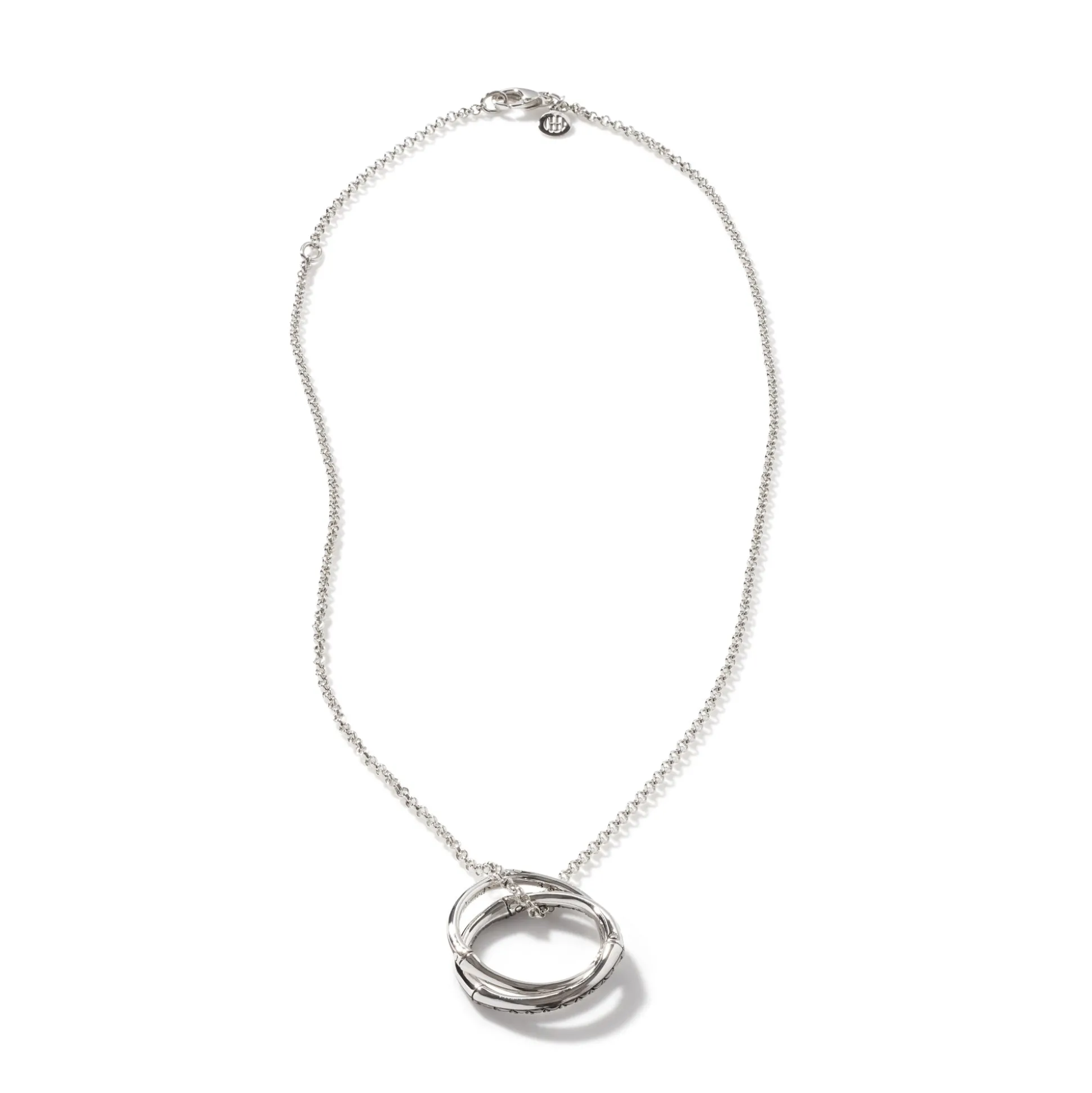 Women John Hardy Pendants^Bamboo Pendant Necklace, Silver, Pave