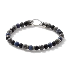 Men John Hardy Beads^Beaded Bracelet, Sterling Silver, Gemstones