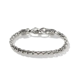 Men John Hardy Chains^Box Chain Bracelet, Sterling Silver, 6Mm