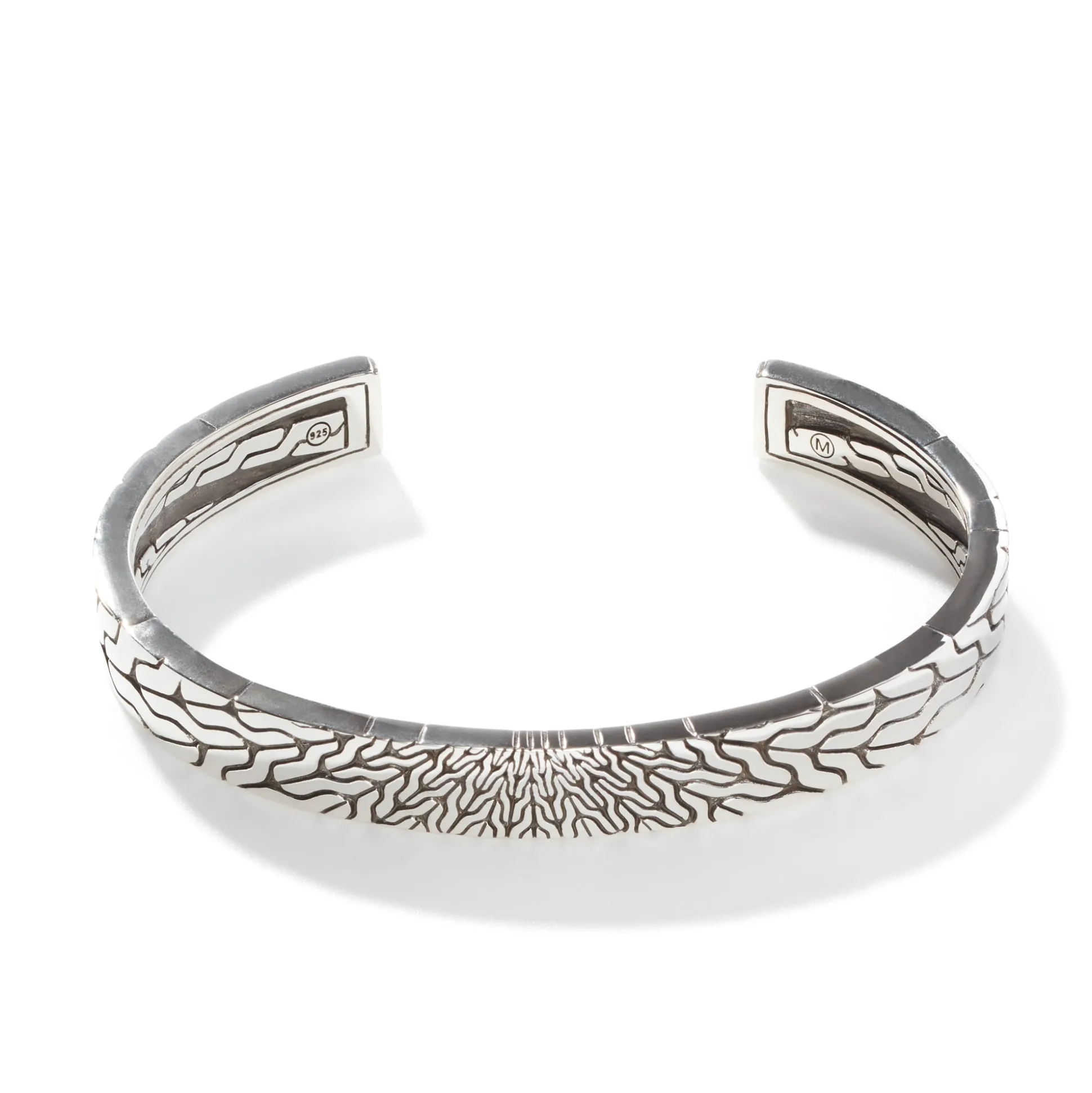 Men John Hardy Cuffs^Carved Chain Cuff, Sterling Silver, Slim