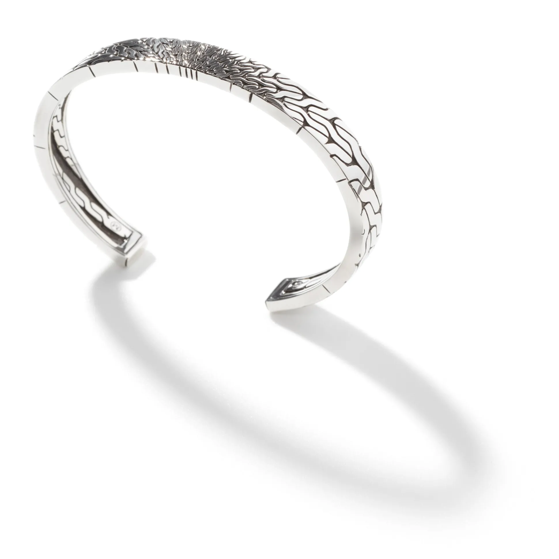 Men John Hardy Cuffs^Carved Chain Cuff, Sterling Silver, Slim