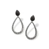 Women John Hardy Statement^Carved Chain Drop Earring, Silver, Gemstones