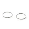 Women John Hardy Hoops^Carved Chain Hoop Earring, Silver, Large