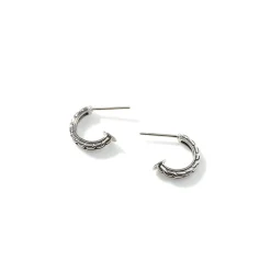 Women John Hardy Statement^Carved Chain Palu Drop Earring, Silver, Gold