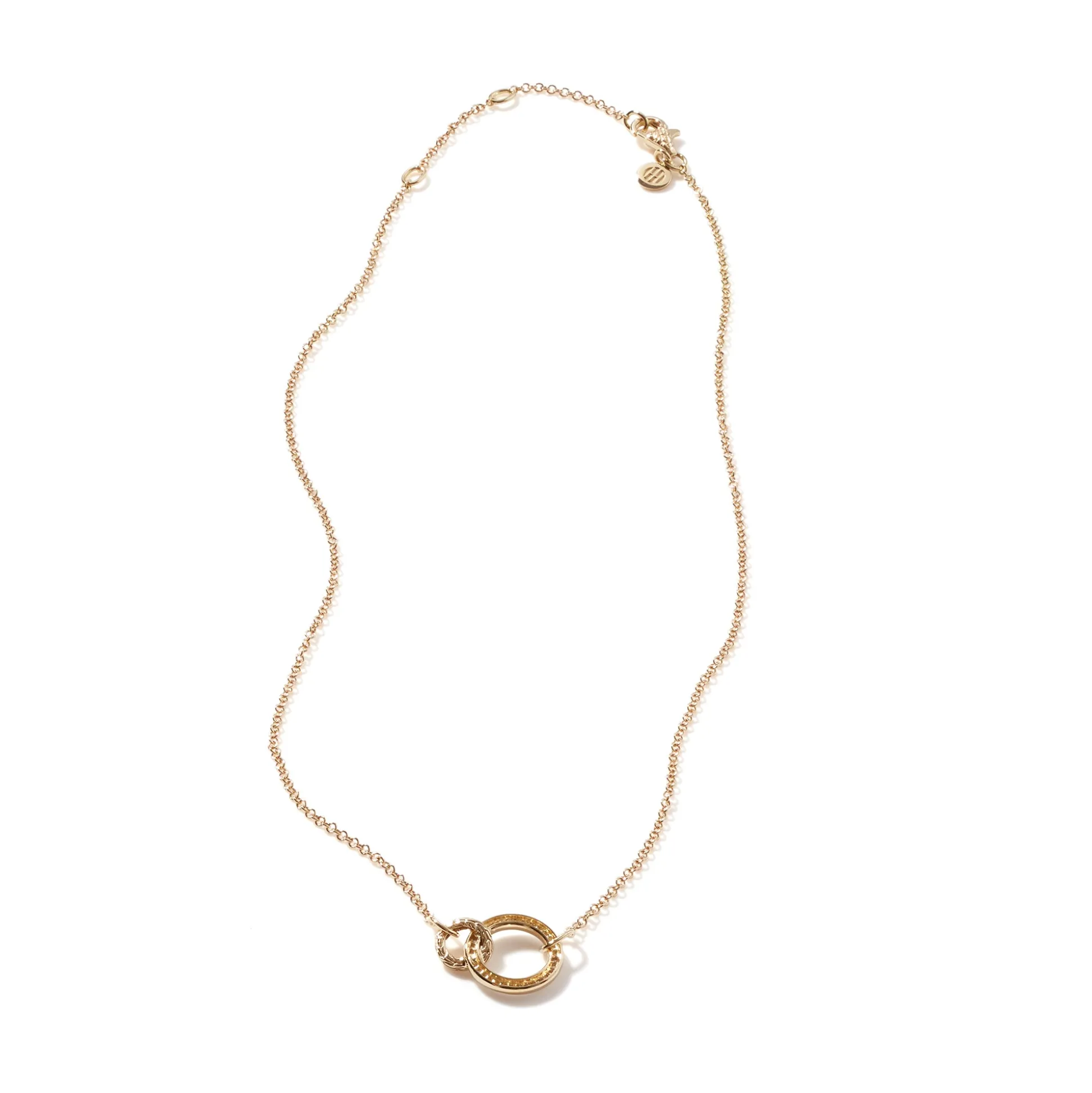 Women John Hardy Pendants^Carved Chain Pendant Necklace, Gold, Diamonds
