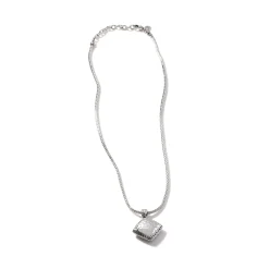 Women John Hardy Pendants^Carved Chain Pendant Necklace, Silver, Pave