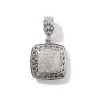 Women John Hardy Pendants^Carved Chain Pendant, Silver, Diamonds