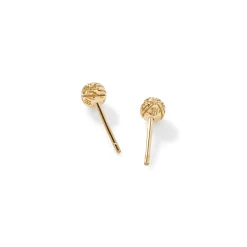 Men John Hardy Studs^Carved Chain Stud Earring, Gold