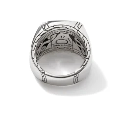 Men John Hardy Signets^Carved Signet Ring, Sterling Silver, Gemstone