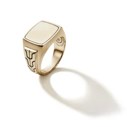 Men John Hardy Signets^Carved Signet Ring, Sterling Silver, Gemstone