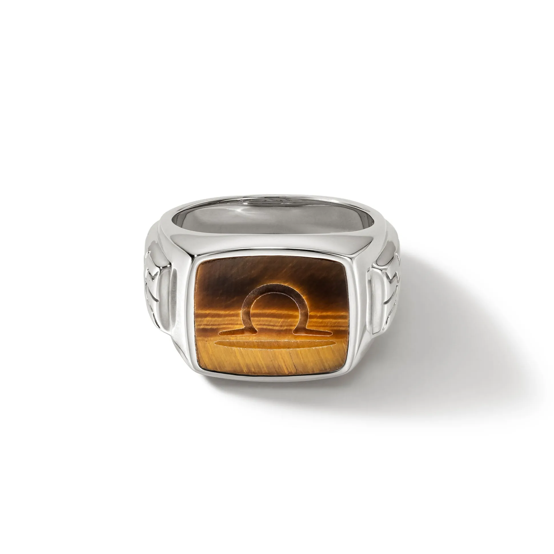 Men John Hardy Signets^Carved Signet Ring, Sterling Silver, Gemstone