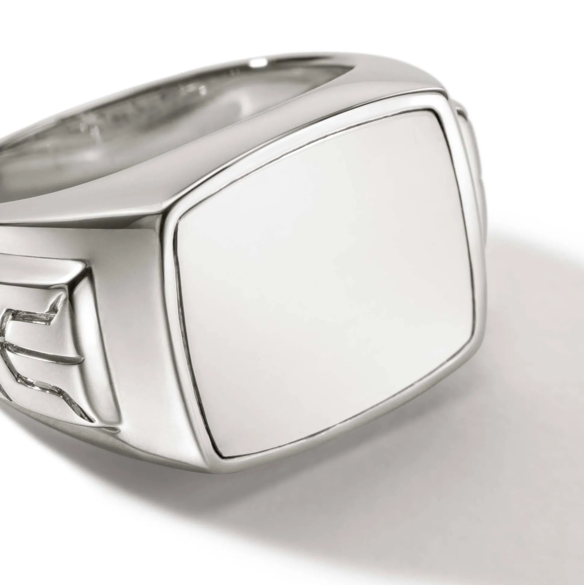 Men John Hardy Signets^Carved Signet Ring, Sterling Silver, Gemstone