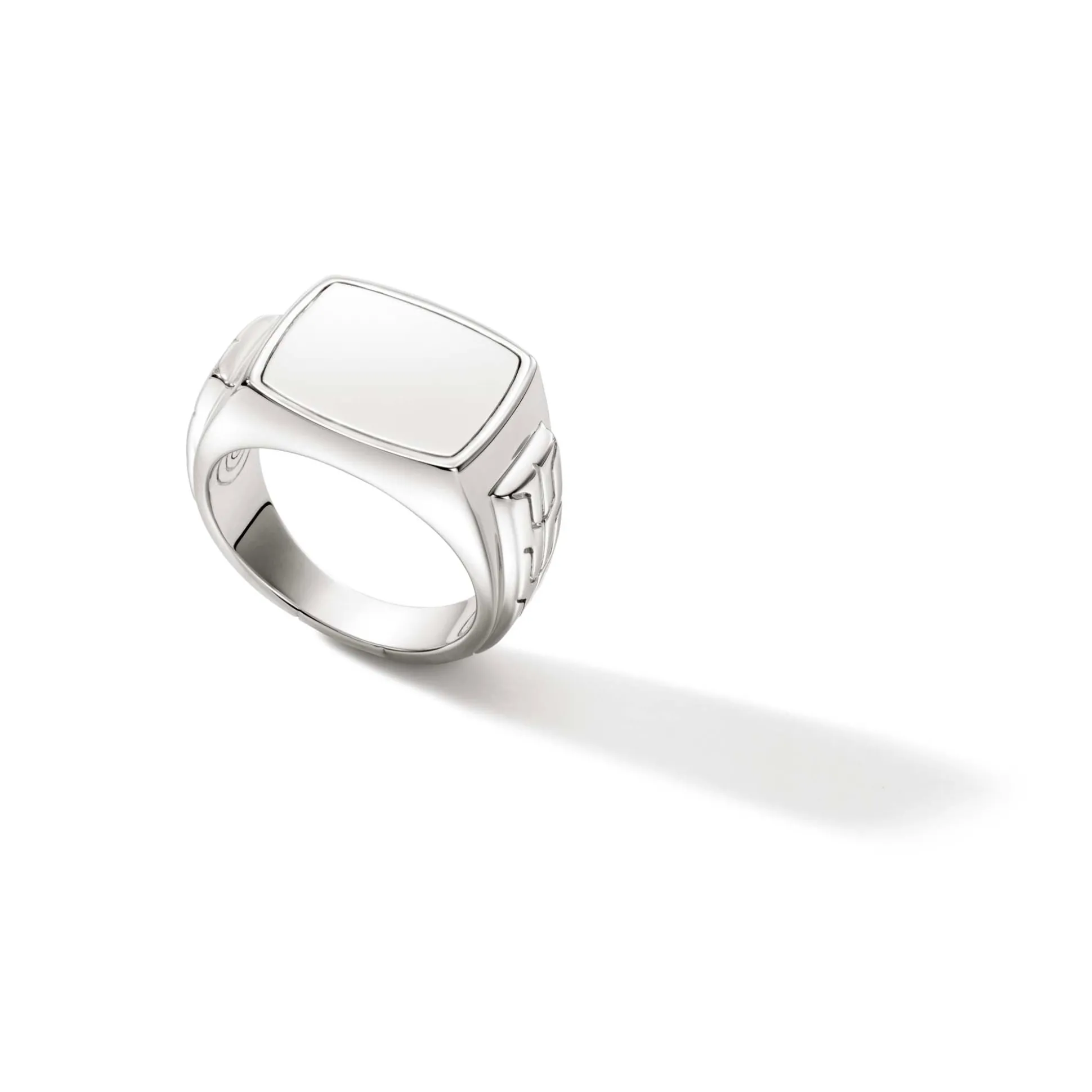 Men John Hardy Signets^Carved Signet Ring, Sterling Silver, Gemstone
