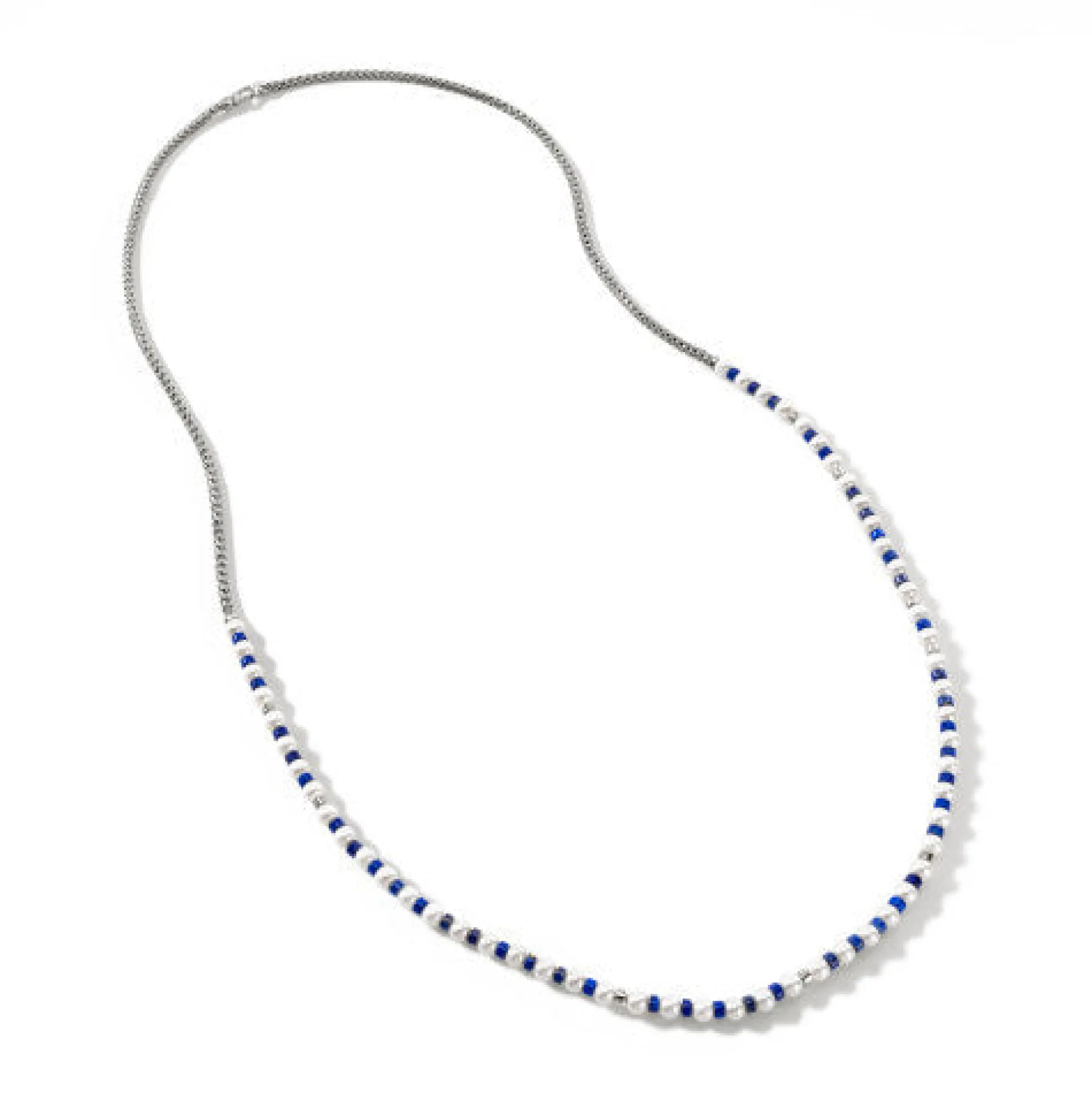 Women John Hardy Beads^Colorblock Necklace, Silver, Gemstones, Pearl