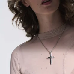 Men John Hardy Tags & Pendants^Cross Pendant, Sterling Silver