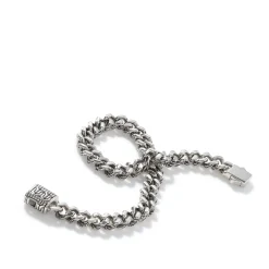 Men John Hardy Chains^Curb Chain Bracelet, Sterling Silver, 11Mm
