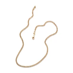 Men John Hardy Chains^Curb Chain Necklace, Gold, 2Mm