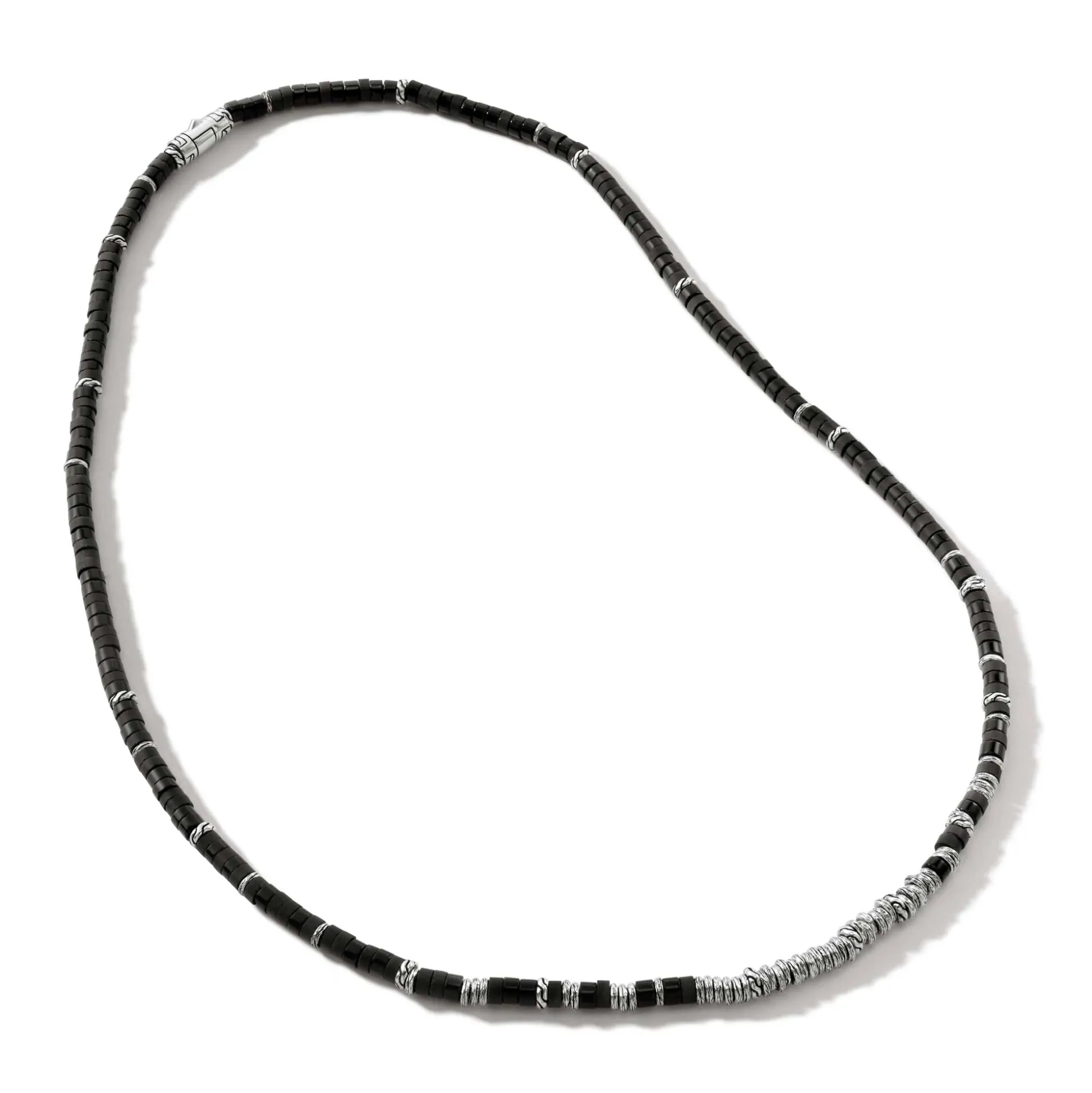Women John Hardy Beads^Heishi Necklace, Gemstones, Sterling Silver