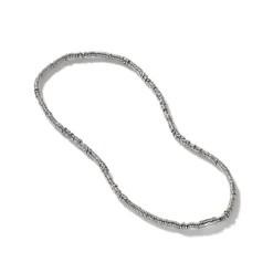 Men John Hardy Beads^Heishi Necklace, Sterling Silver