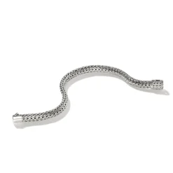 Men John Hardy Chains^Icon Bracelet, Dark Silver, 6.5Mm