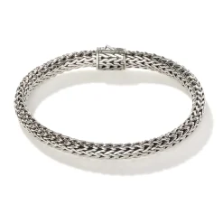 Men John Hardy Chains^Icon Bracelet, Dark Silver, 6.5Mm