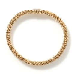 Women John Hardy Chains^Icon Bracelet, Silver, Diamonds, 6.5Mm