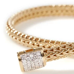 Women John Hardy Chains^Icon Bracelet, Sterling Silver, Diamonds, 5Mm