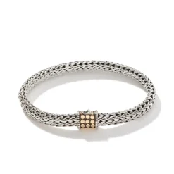 Women John Hardy Chains^Icon Dot Bracelet, Sterling Silver, Gold