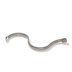 Women John Hardy Chains^Icon Dot Bracelet, Sterling Silver, Gold