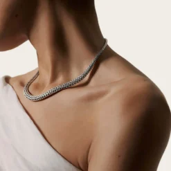 Women John Hardy Layering^Icon Necklace, Sterling Silver, 13Mm