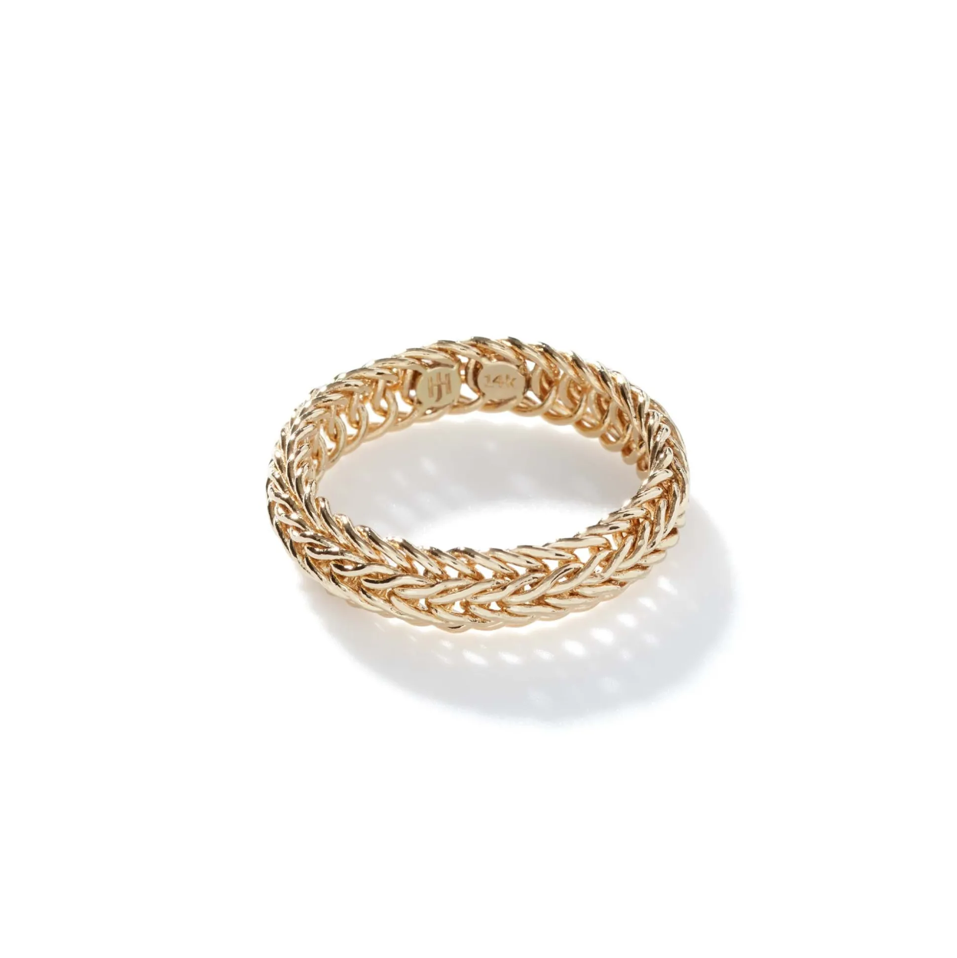 Women John Hardy Soft^Kami Chain Ring, Gold, 4.5Mm