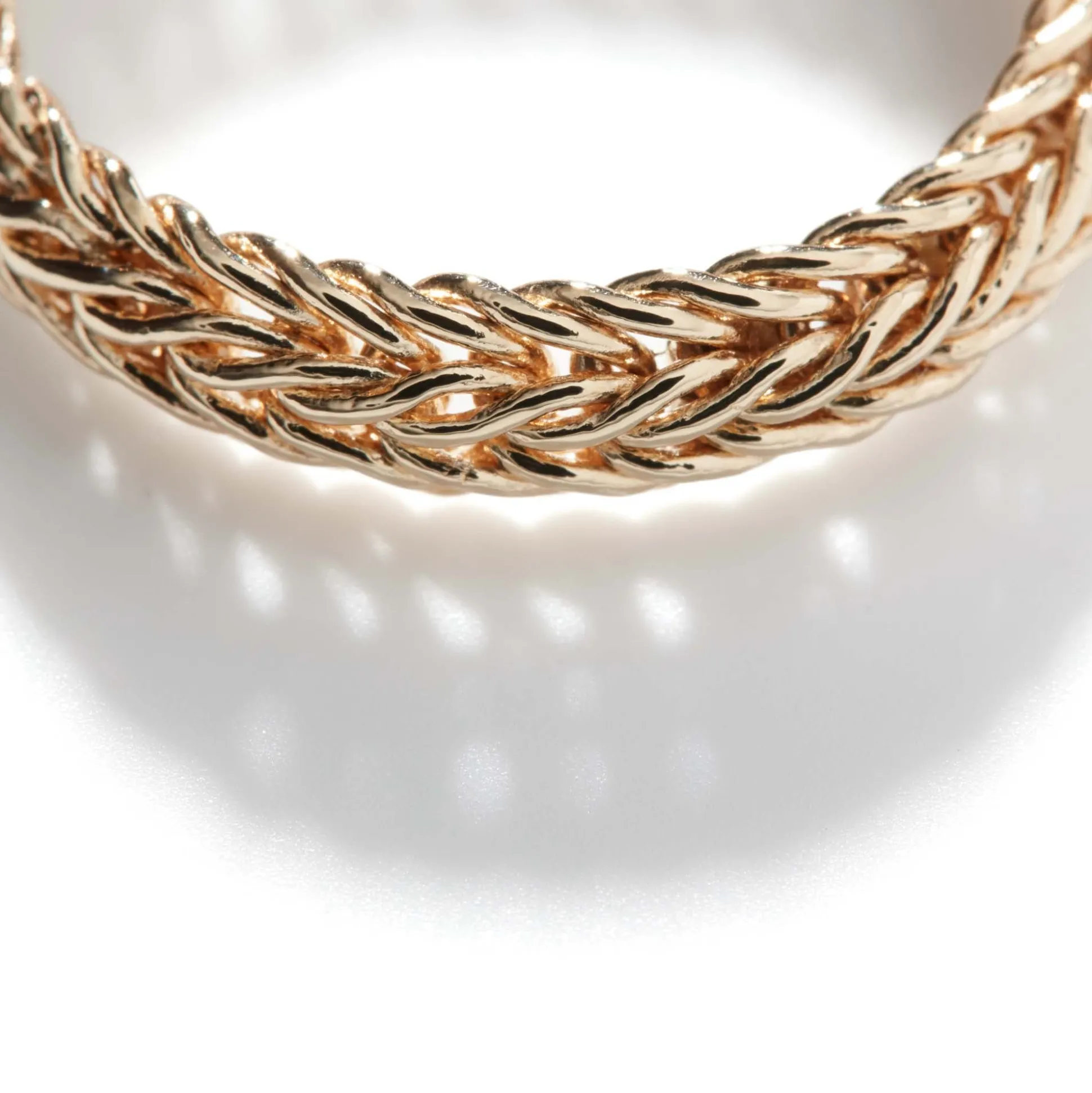 Women John Hardy Soft^Kami Chain Ring, Gold, 4.5Mm