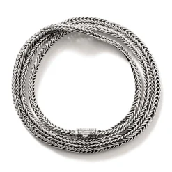 Men John Hardy Chains^Kami Chain Triple Wrap, Silver, 4.5Mm