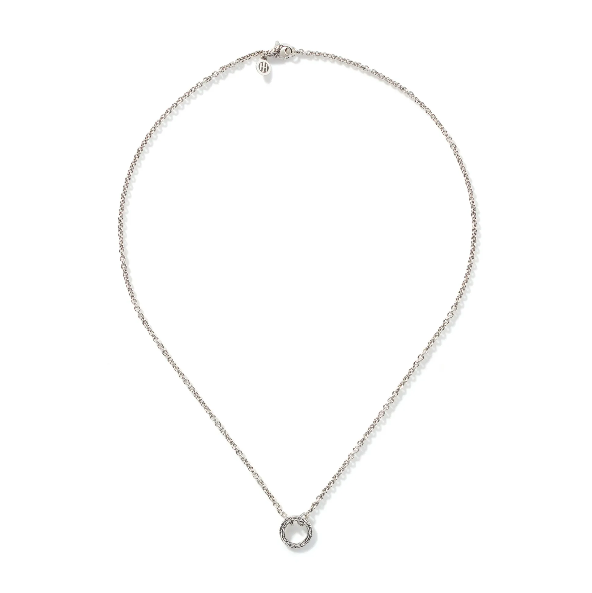 Women John Hardy Layering^Keyring Necklace, Sterling Silver, 2.45 Mm
