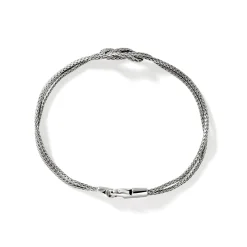 Men John Hardy Chains^Love Knot Bracelet, Gold, Silver, 1.8Mm