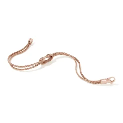 Men John Hardy Chains^Love Knot Bracelet, Gold, Silver, 1.8Mm