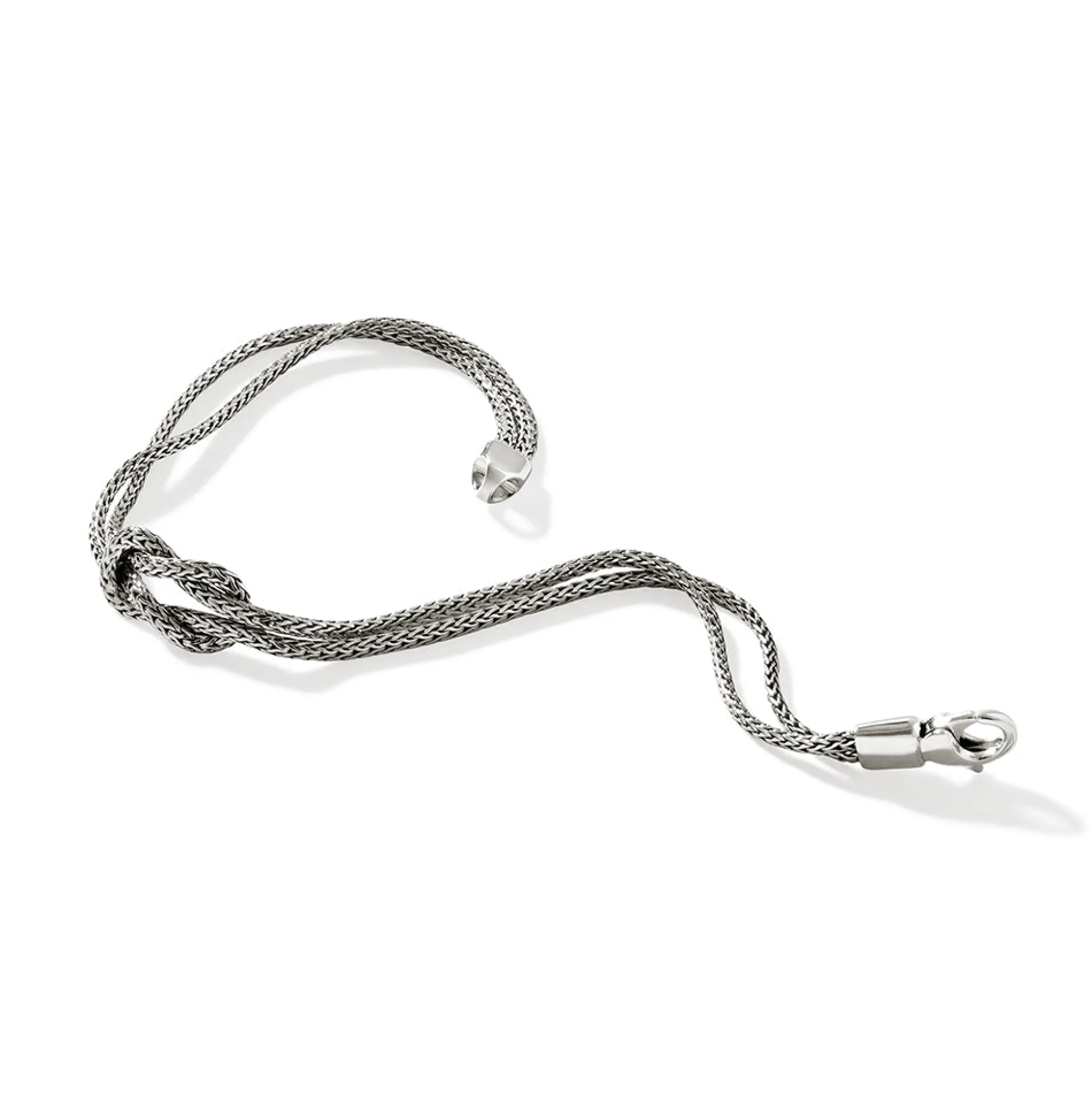 Men John Hardy Chains^Love Knot Bracelet, Gold, Silver, 1.8Mm