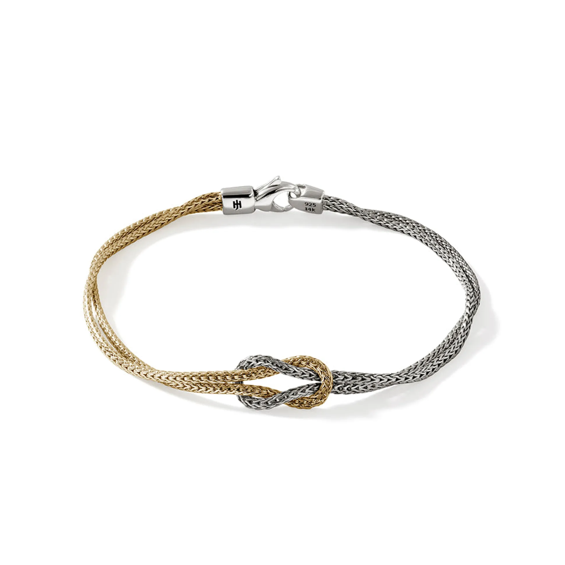 Men John Hardy Chains^Love Knot Bracelet, Sterling Silver, 1.8Mm