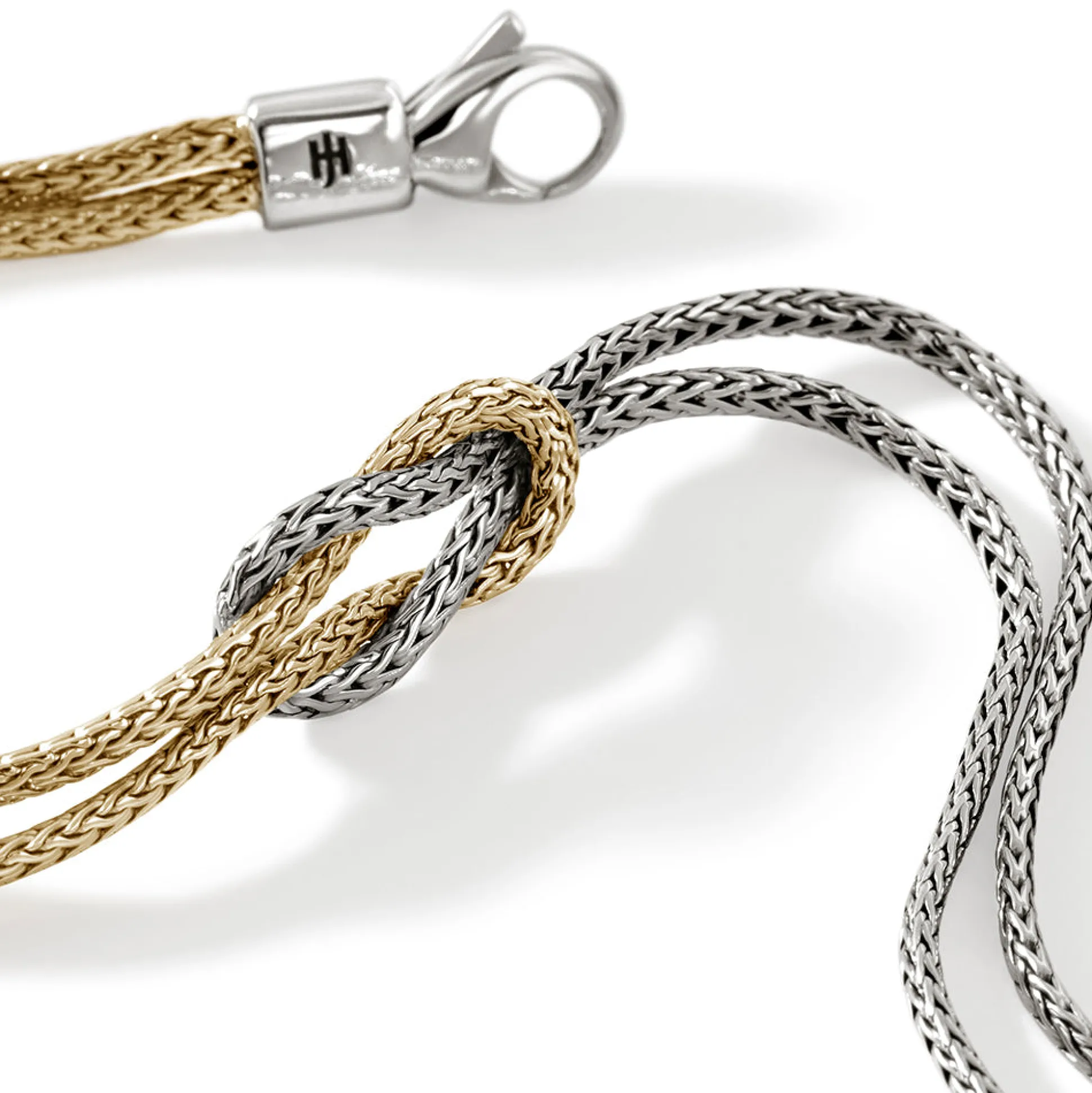 Men John Hardy Chains^Love Knot Bracelet, Sterling Silver, 1.8Mm