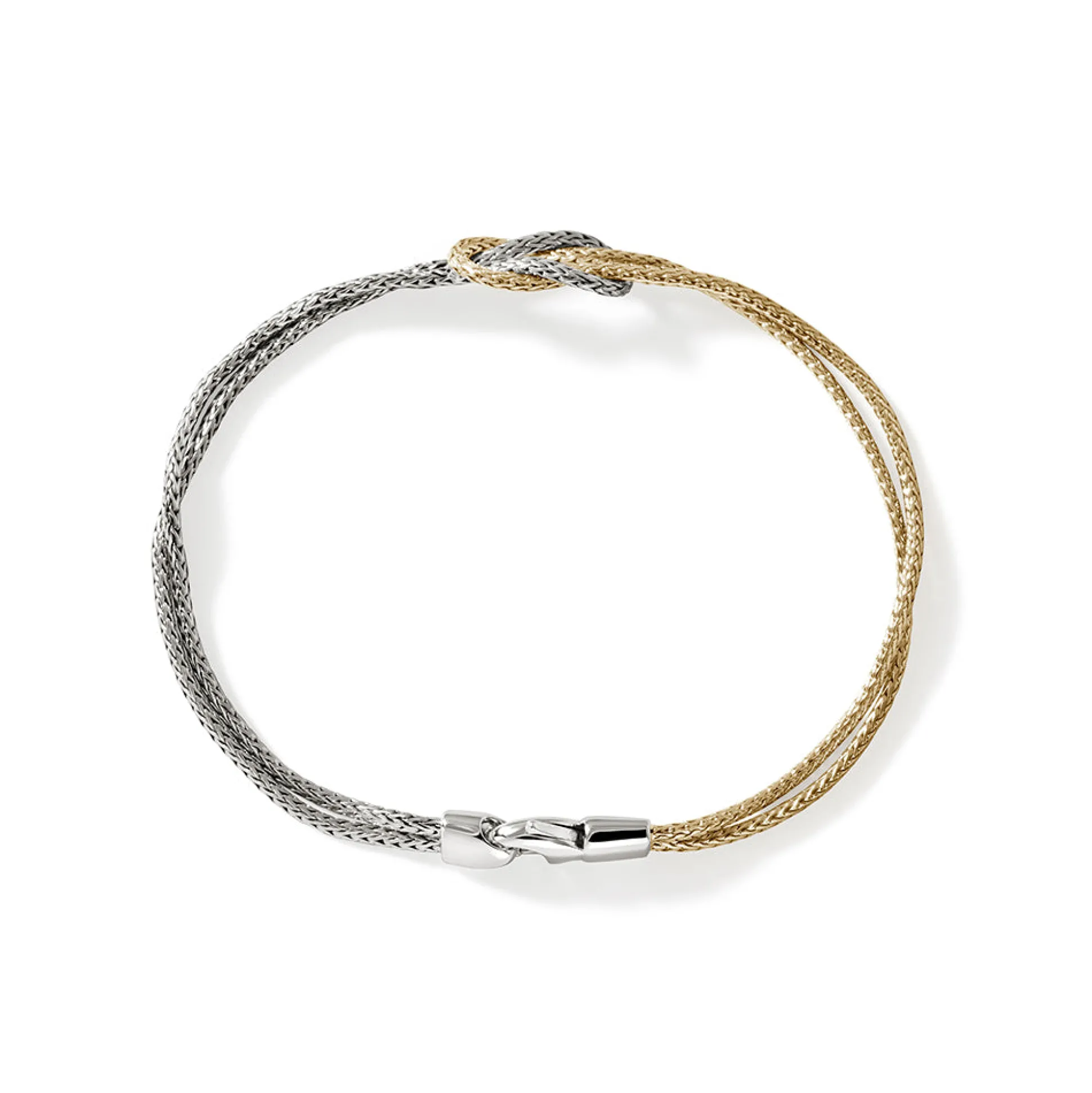 Men John Hardy Chains^Love Knot Bracelet, Sterling Silver, 1.8Mm