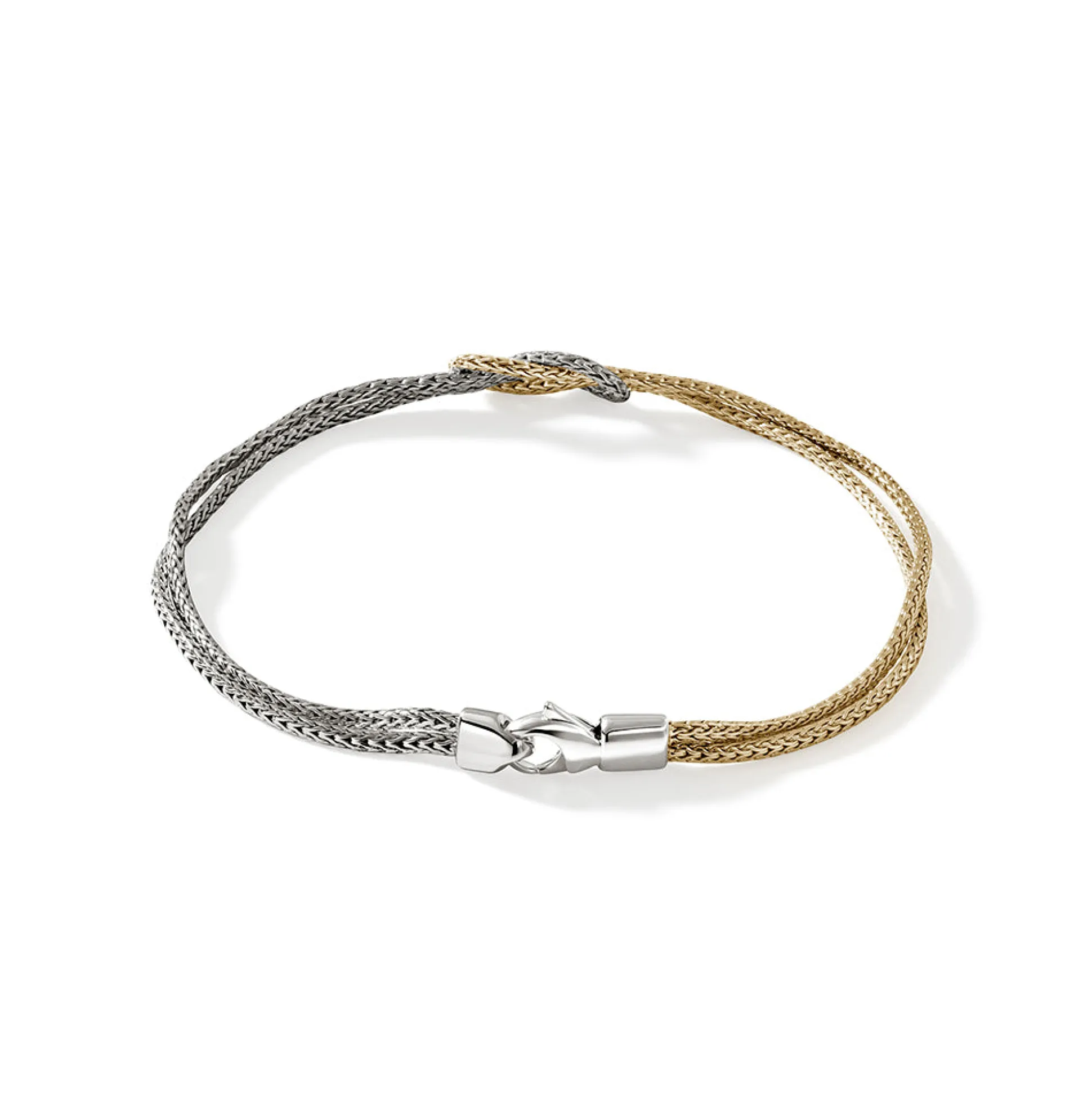 Men John Hardy Chains^Love Knot Bracelet, Sterling Silver, 1.8Mm