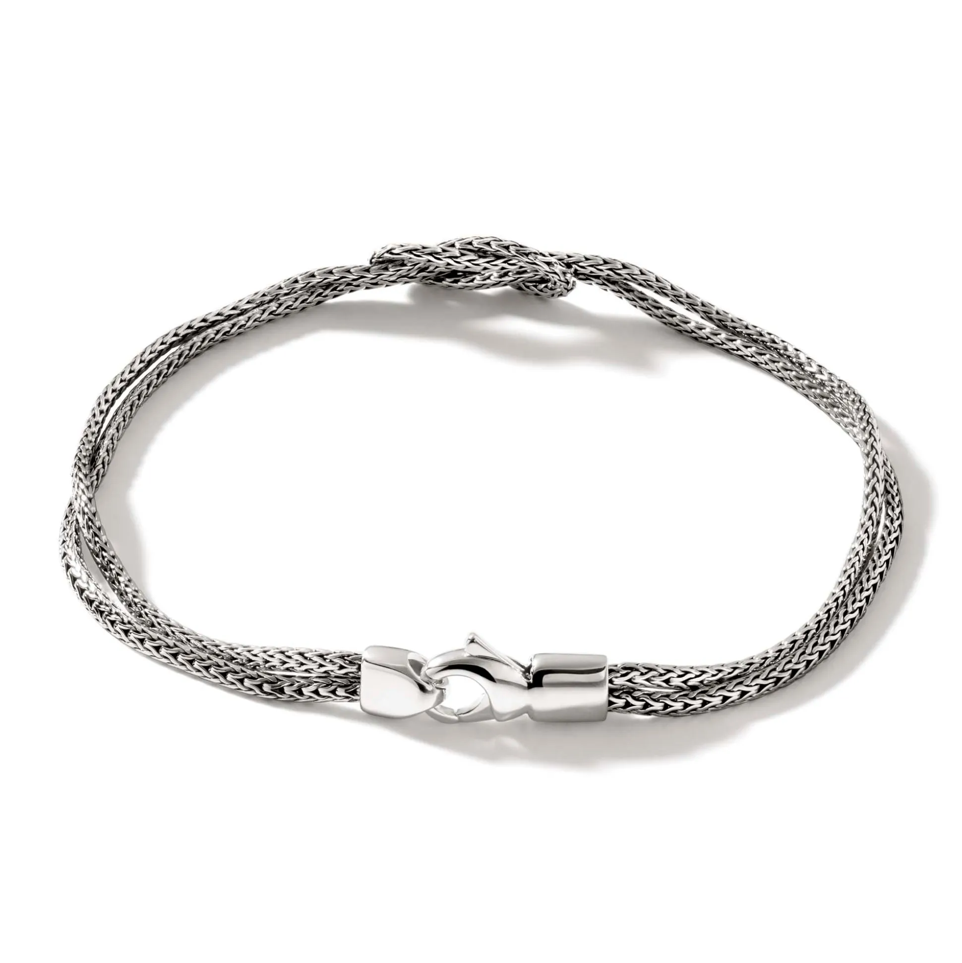 Men John Hardy Chains^Love Knot Bracelet, Sterling Silver, 1.8Mm