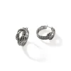 Women John Hardy Statement^Love Knot Hoop Earring, Sterling Silver