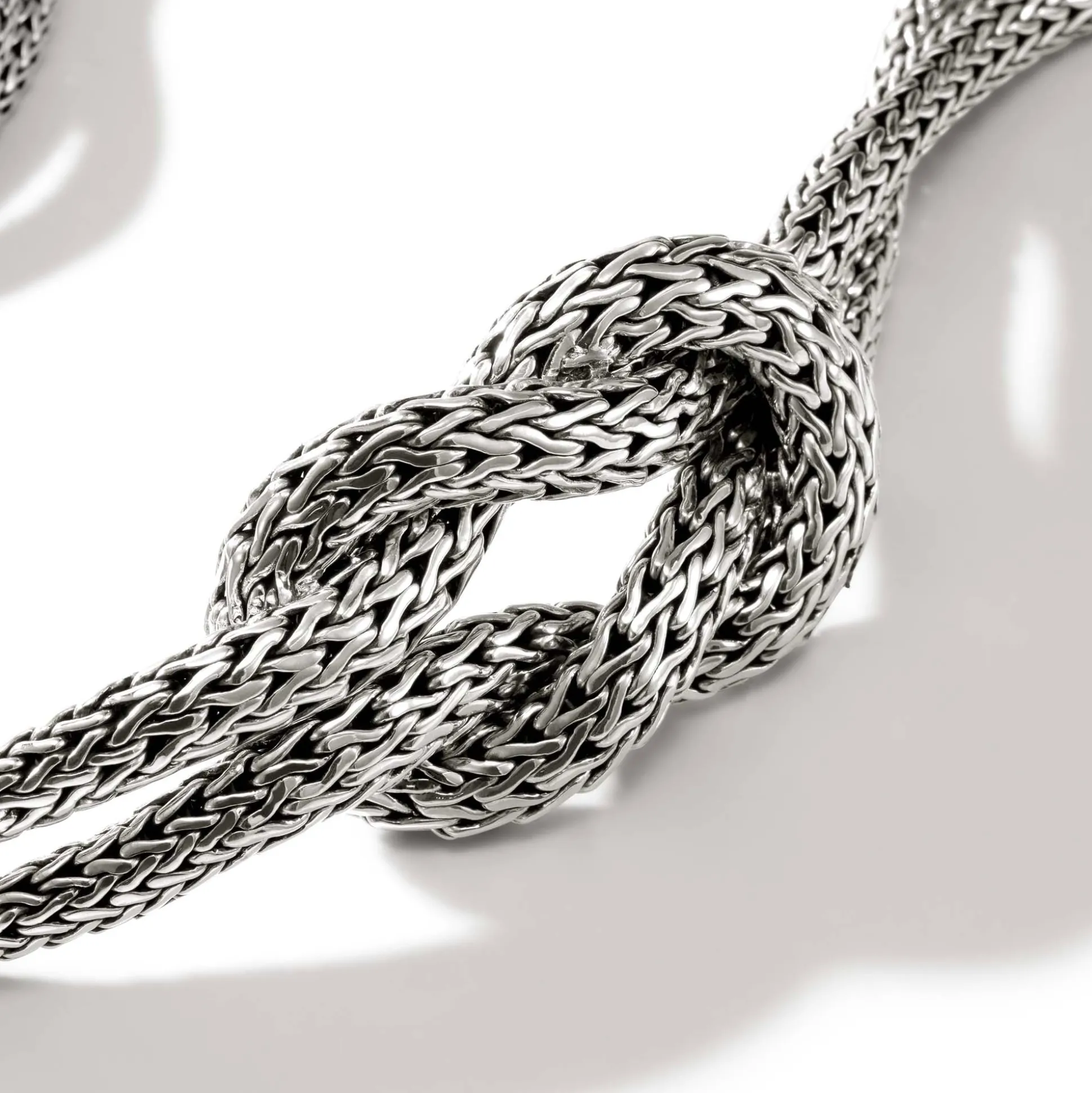 Women John Hardy Statement^Love Knot Necklace, Sterling Silver, 11.5Mm