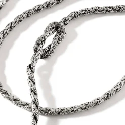 Women John Hardy Layering^Love Knot Necklace, Sterling Silver, 2.5Mm