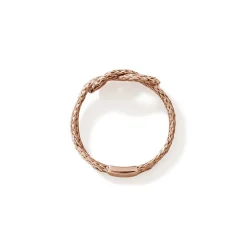 Women John Hardy Soft^Love Knot Ring, Sterling Silver, 2.5Mm