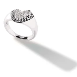 Women John Hardy Statement^Manah Ring, Sterling Silver, Diamonds